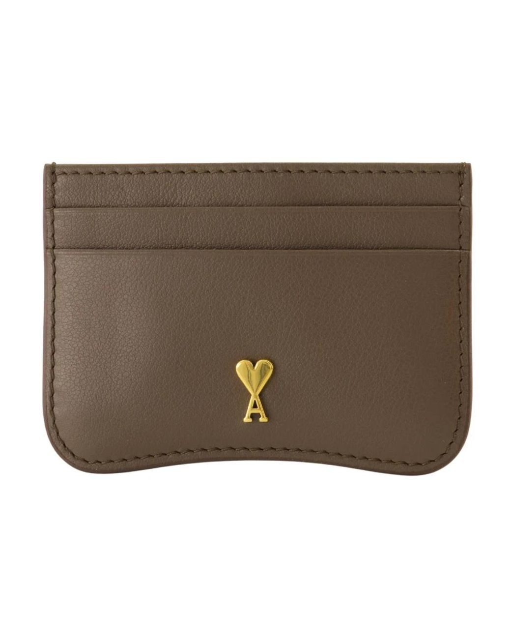 AMI Cardholder Paris in het Brown
