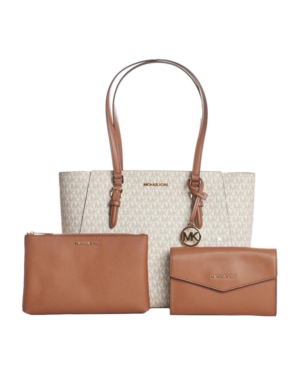 Michael Kors White Shopping Bags