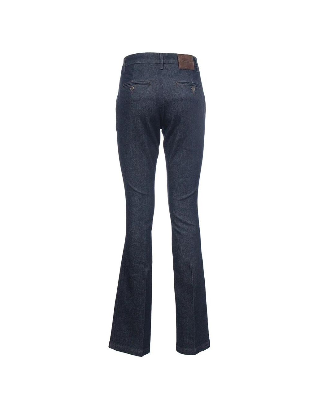 Jacob Cohen Blue Bootcut Jeans