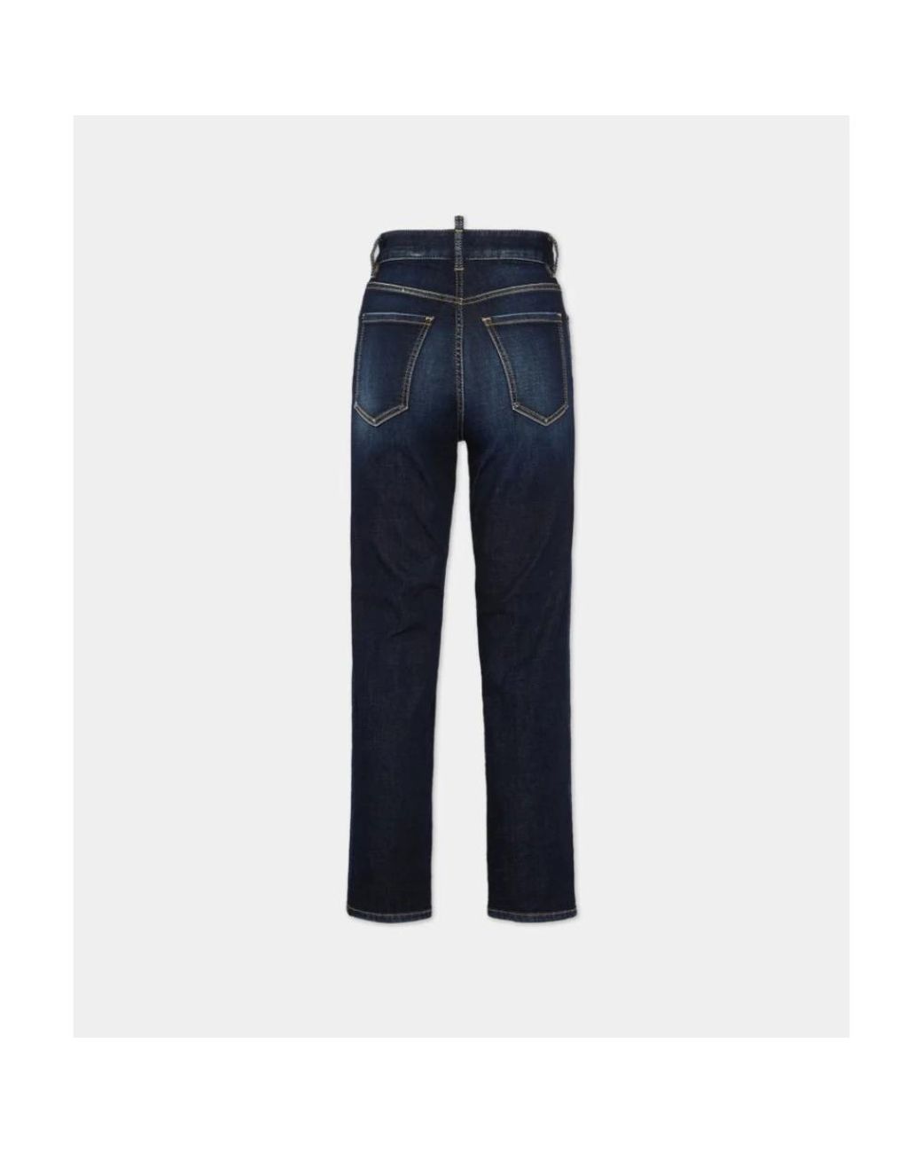 Cropped Jeans DSquared² en coloris Blue