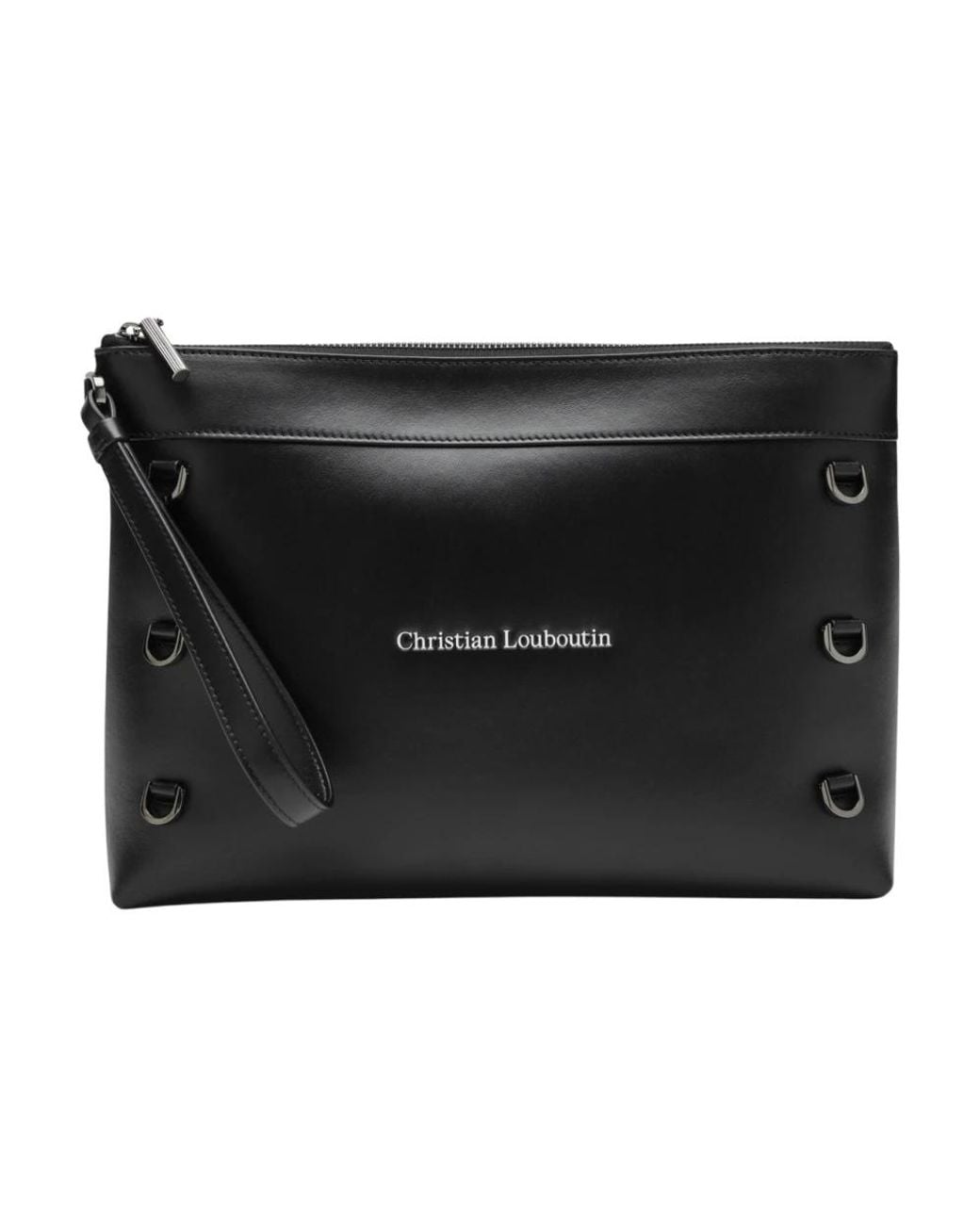 Christian Louboutin Black Clutches for men