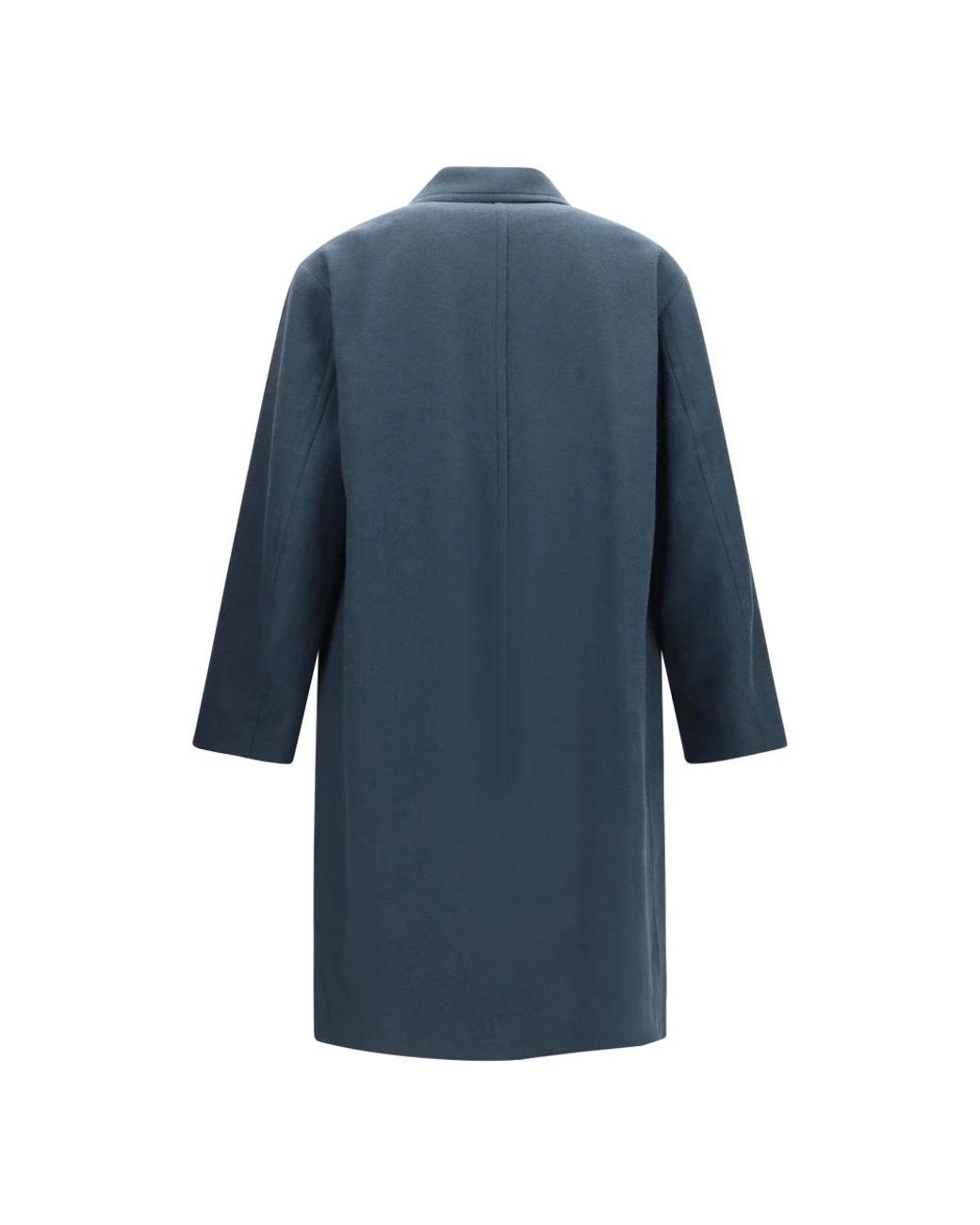 Single-Breasted Coats Dries Van Noten de hombre de color Blue