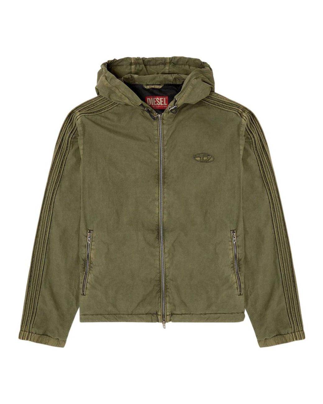DIESEL Green Light Jackets for men