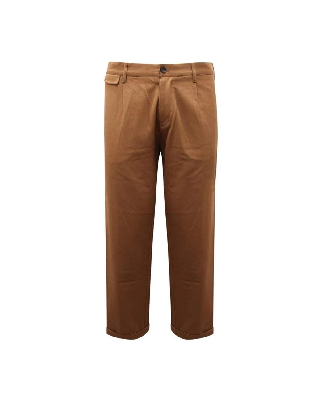 Officina 36 Brown Chinos for men