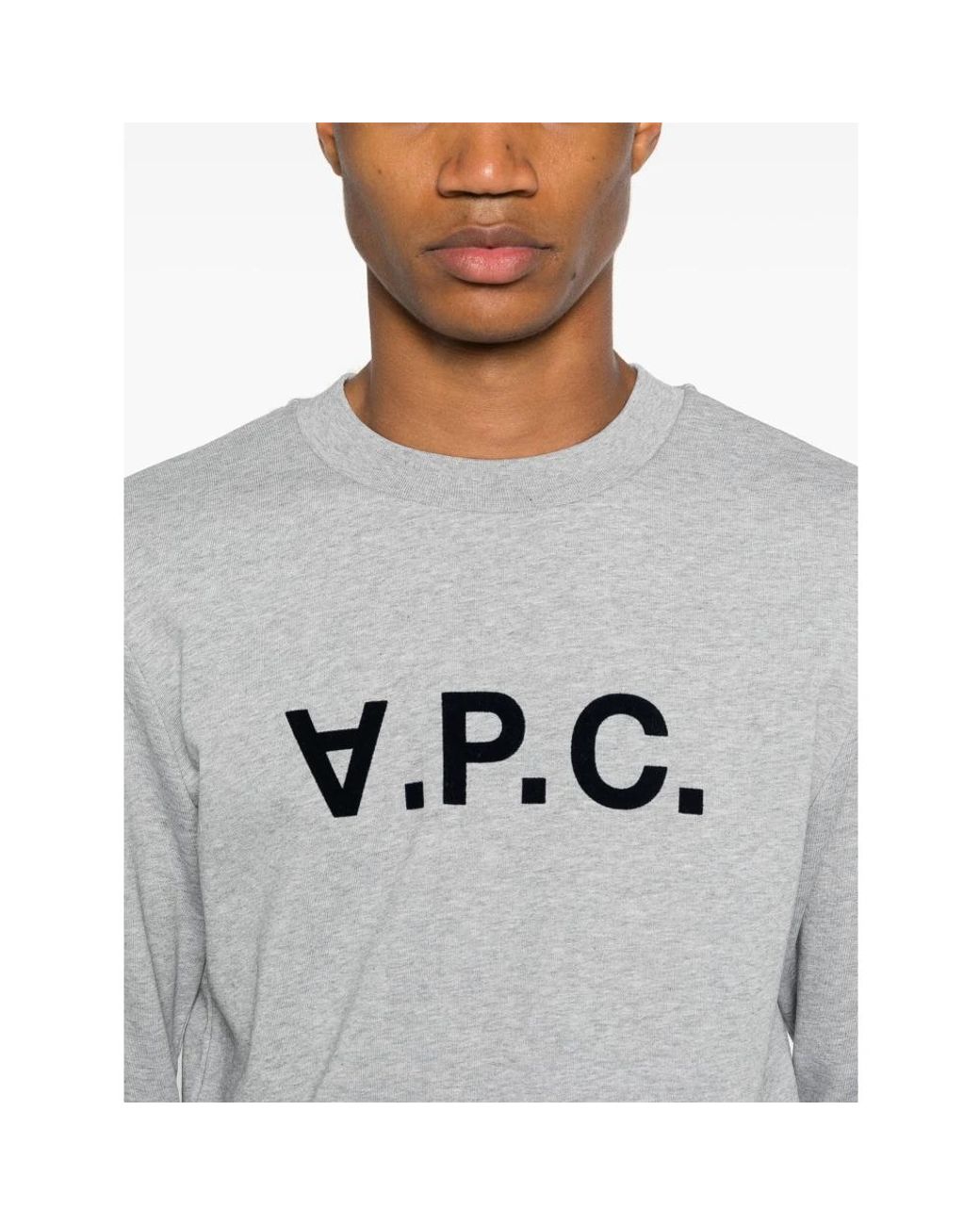 A.P.C. Gray Sweatshirts for men