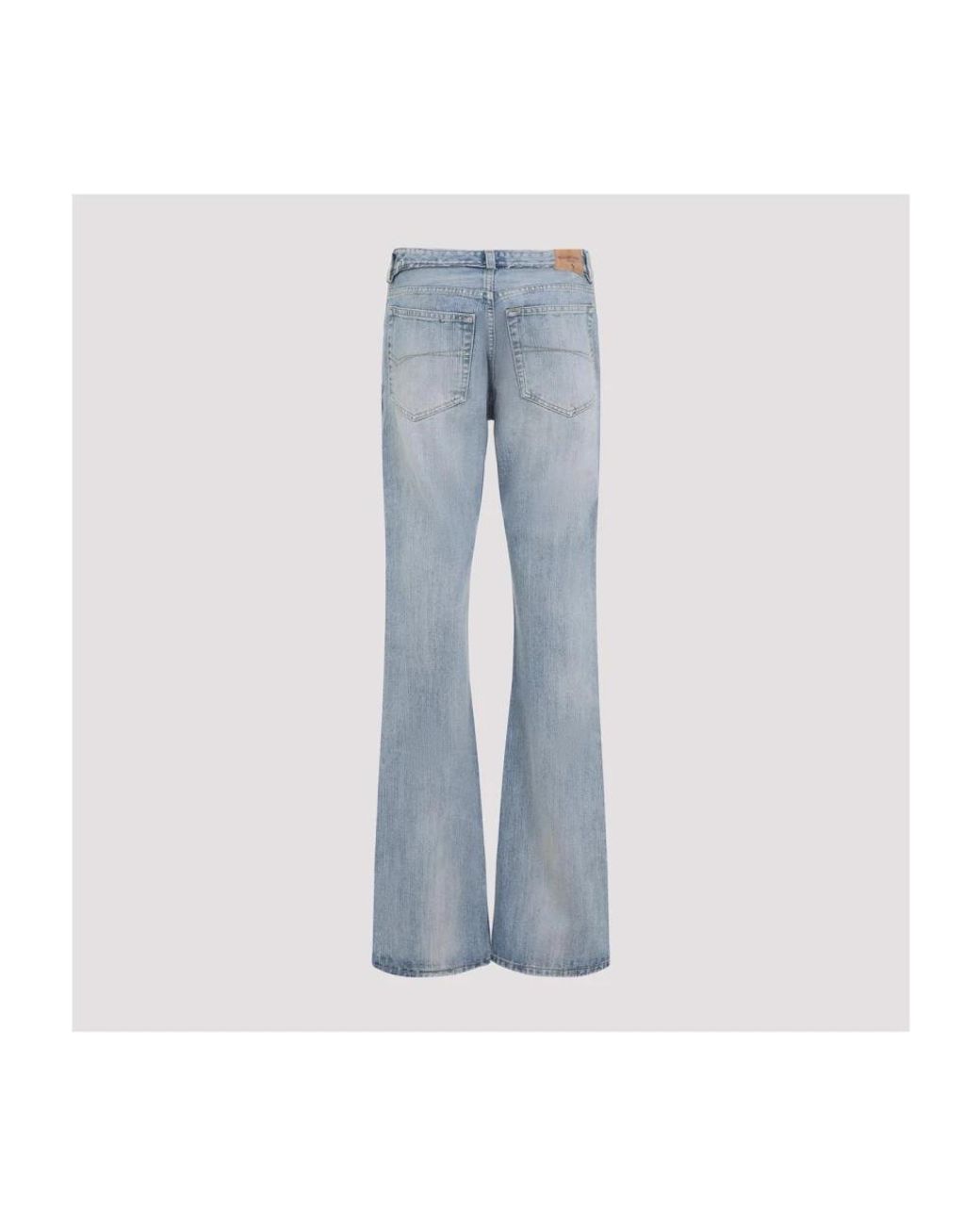 Balenciaga Blue Flared Jeans