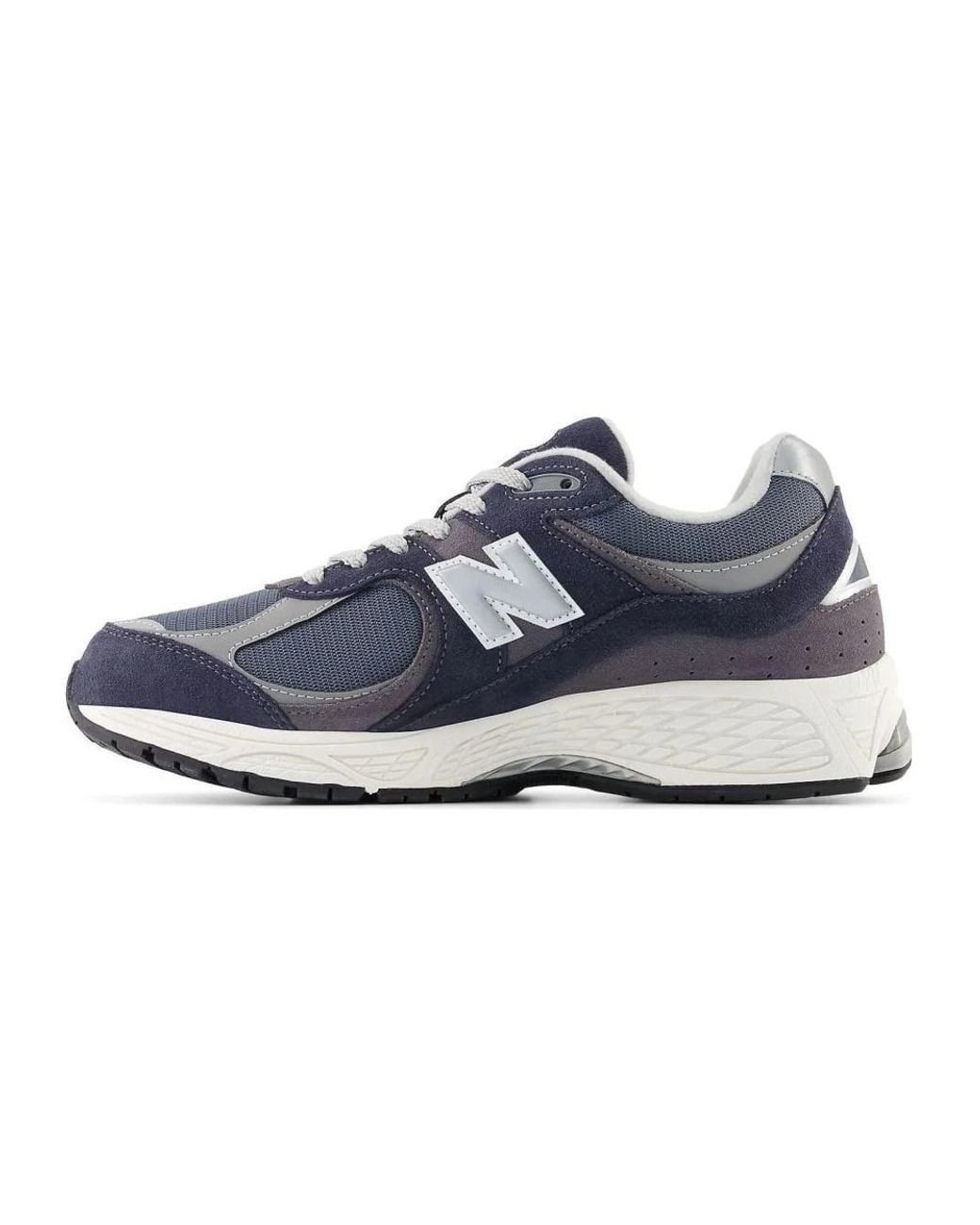 New Balance Fitness ,Veelkleurig ,Leer 2002R Sneakers in het Blue voor heren