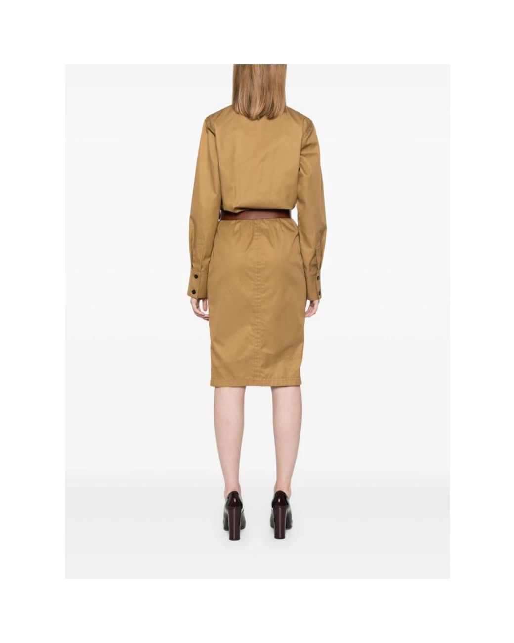 Saint Laurent Natural Party Dresses