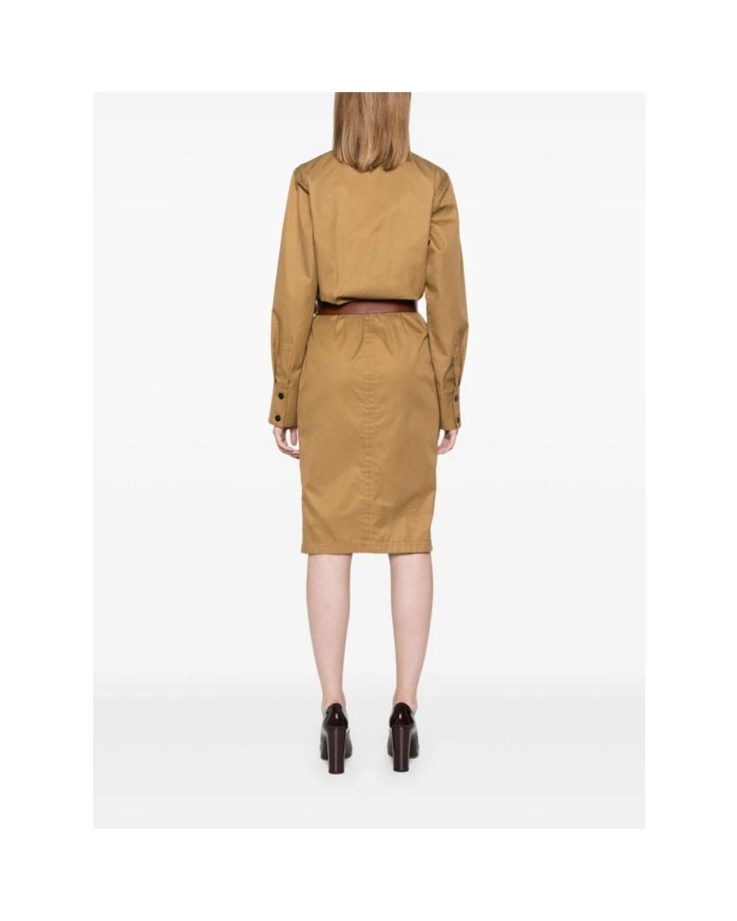 Party Dresses Saint Laurent de color Natural