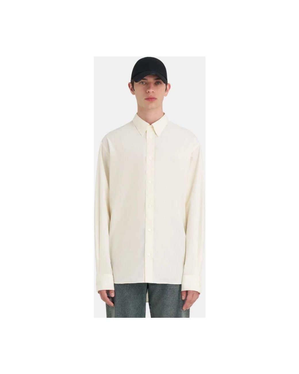 Etudes Studio White Formal Shirts for men