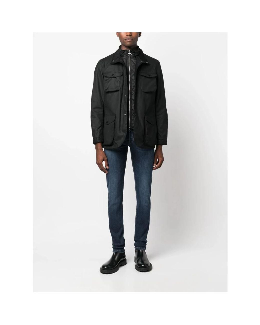 Barbour Black Light Jackets for men