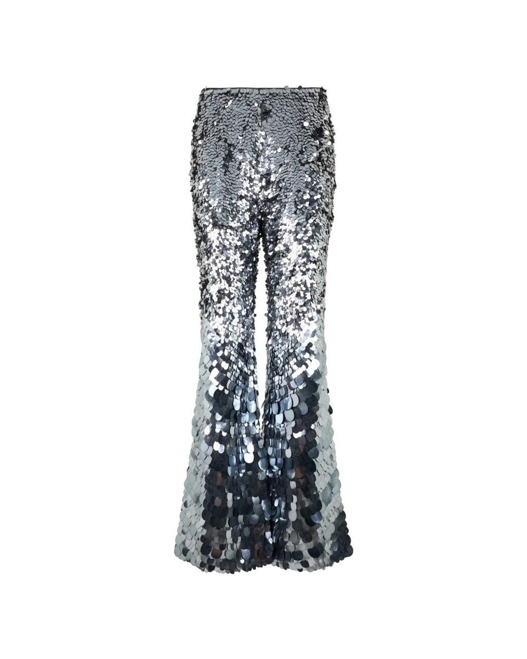 Alberta Ferretti Blue Wide Trousers