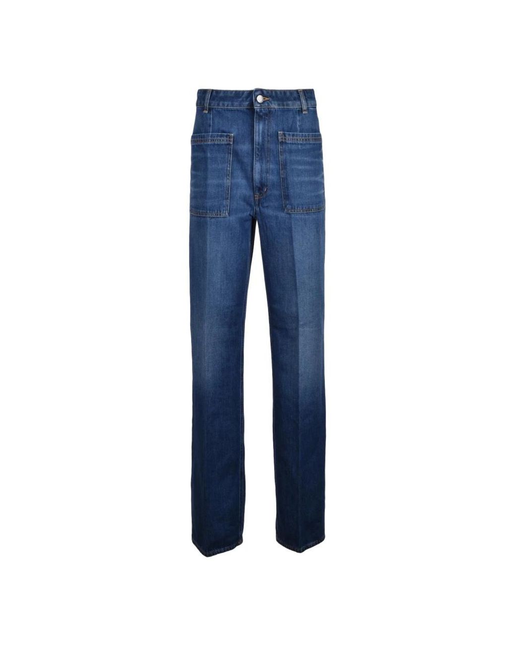 Dondup Blue Straight Jeans