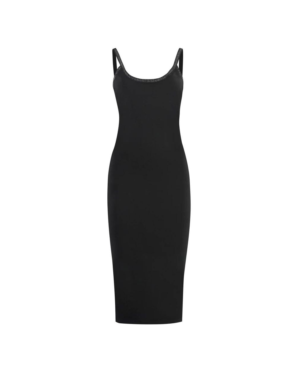 Midi Dresses Alexander Wang de color Black