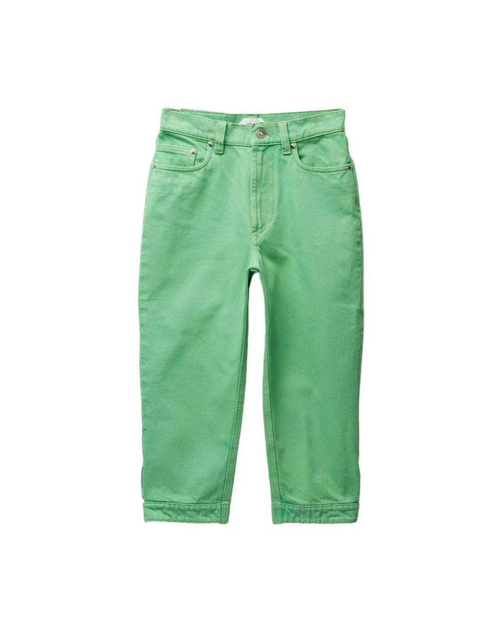 Cropped Jeans Versace de color Green