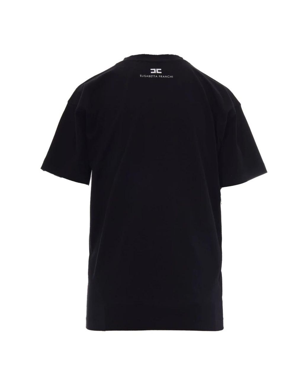 Elisabetta Franchi Black T-Shirts