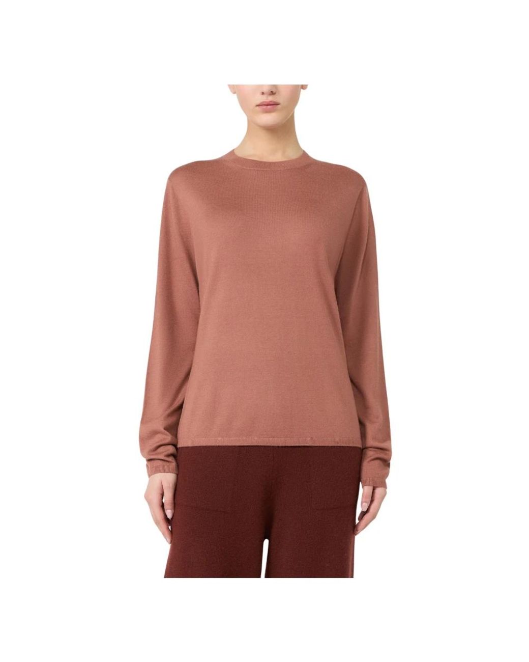 Max Mara Pink Darsena Pullover