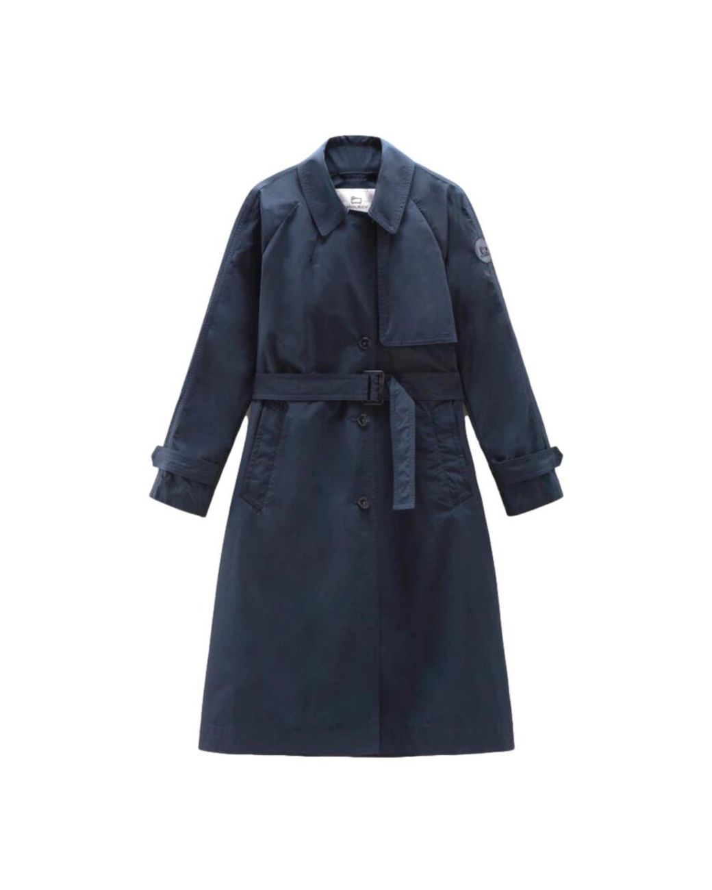 Woolrich Blue Trench Coats