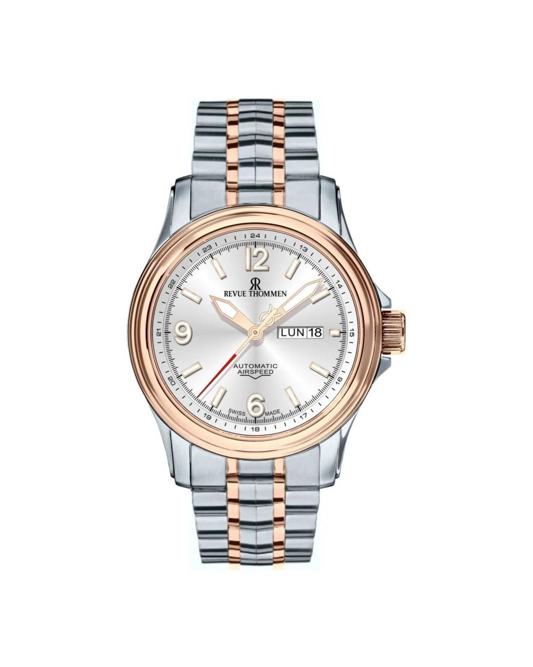 Revue Thommen Automatic Watch 16040.2452 in Metallic für Herren