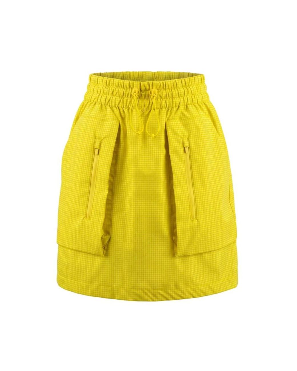 Trussardi Korte Geruite Rok in het Yellow