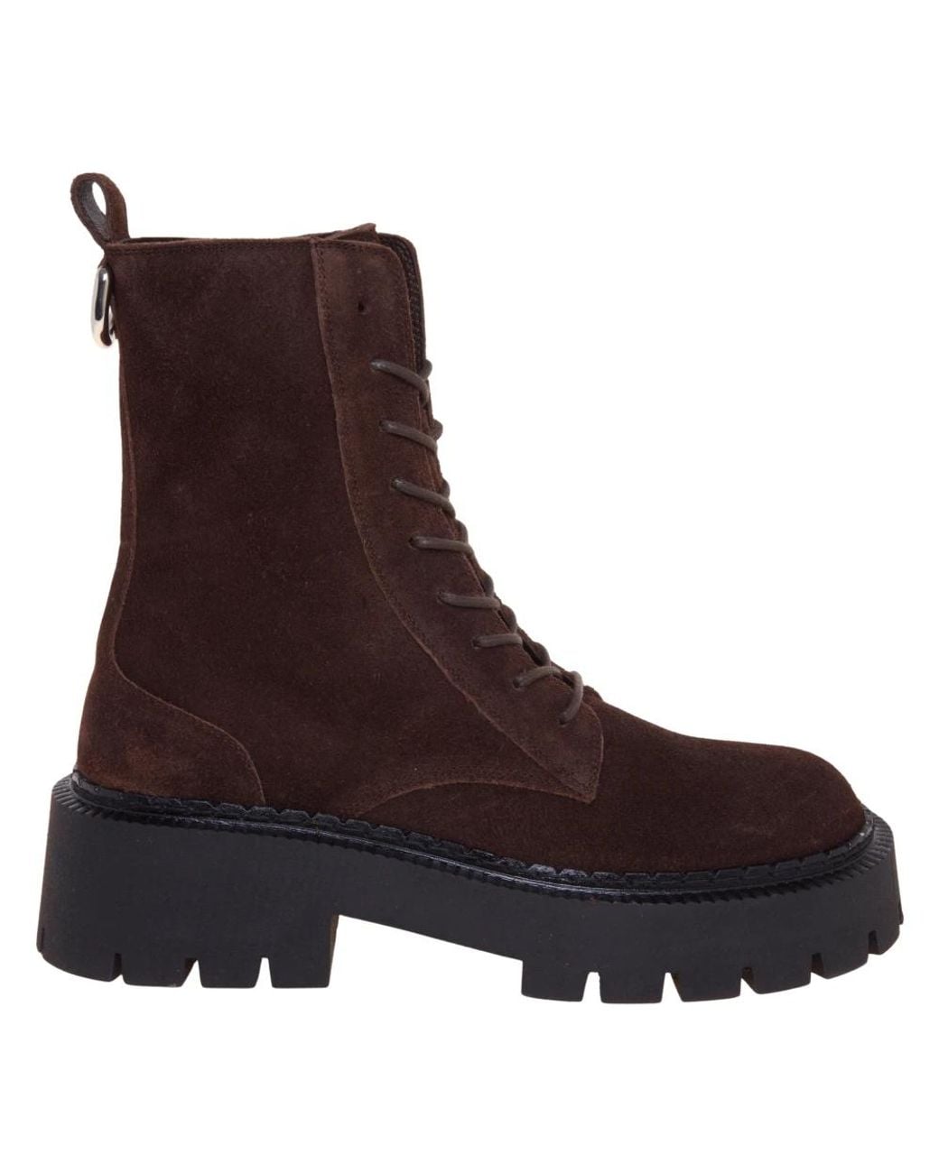 Vic Matié Brown Lace-Up Boots