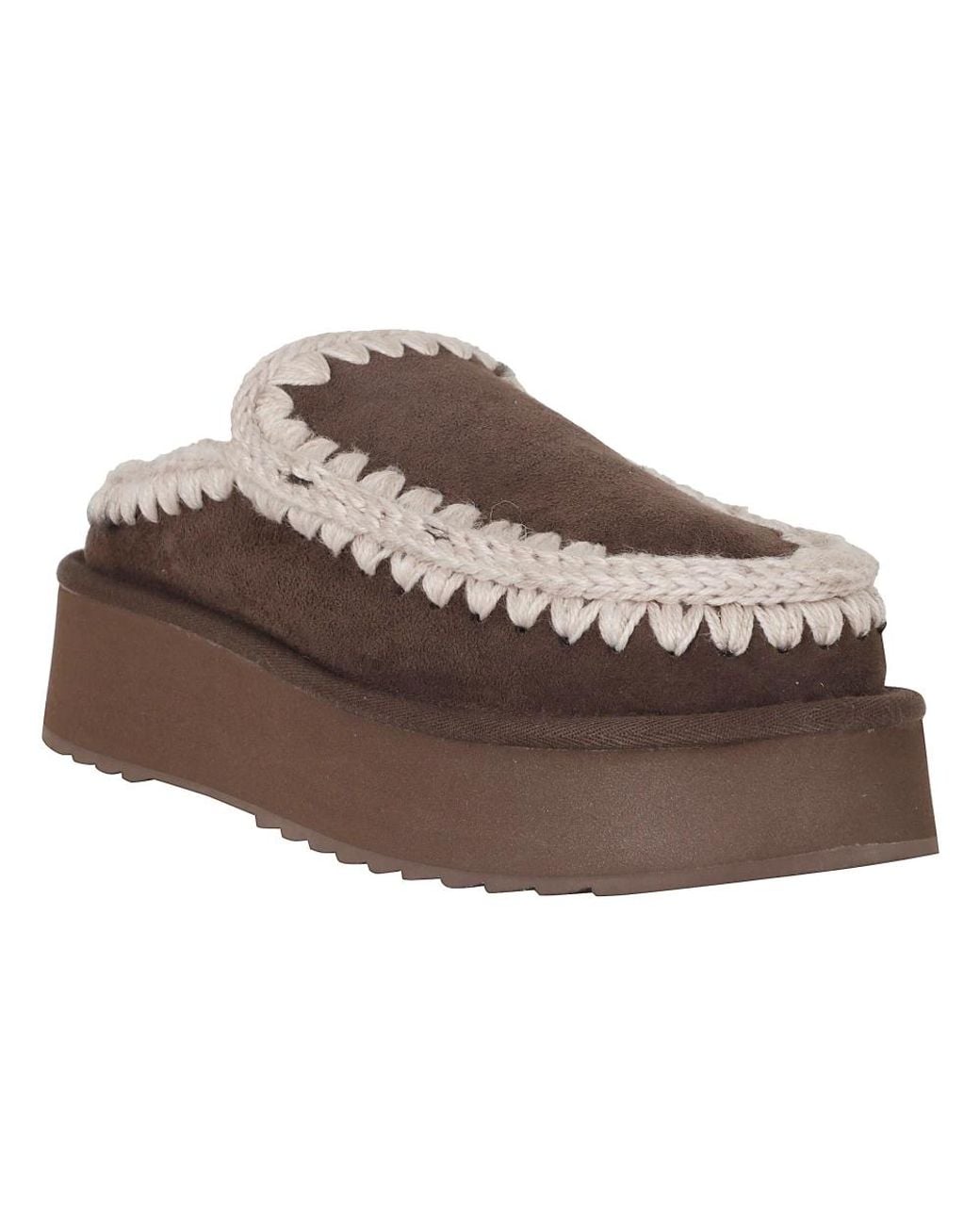 Mou Brown Clogs