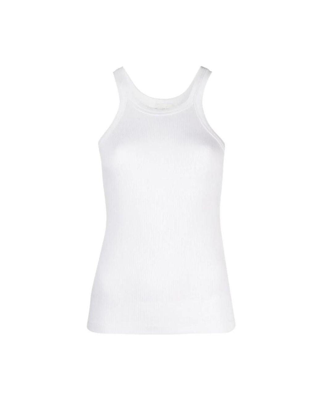 Sportmax White Sleeveless Tops