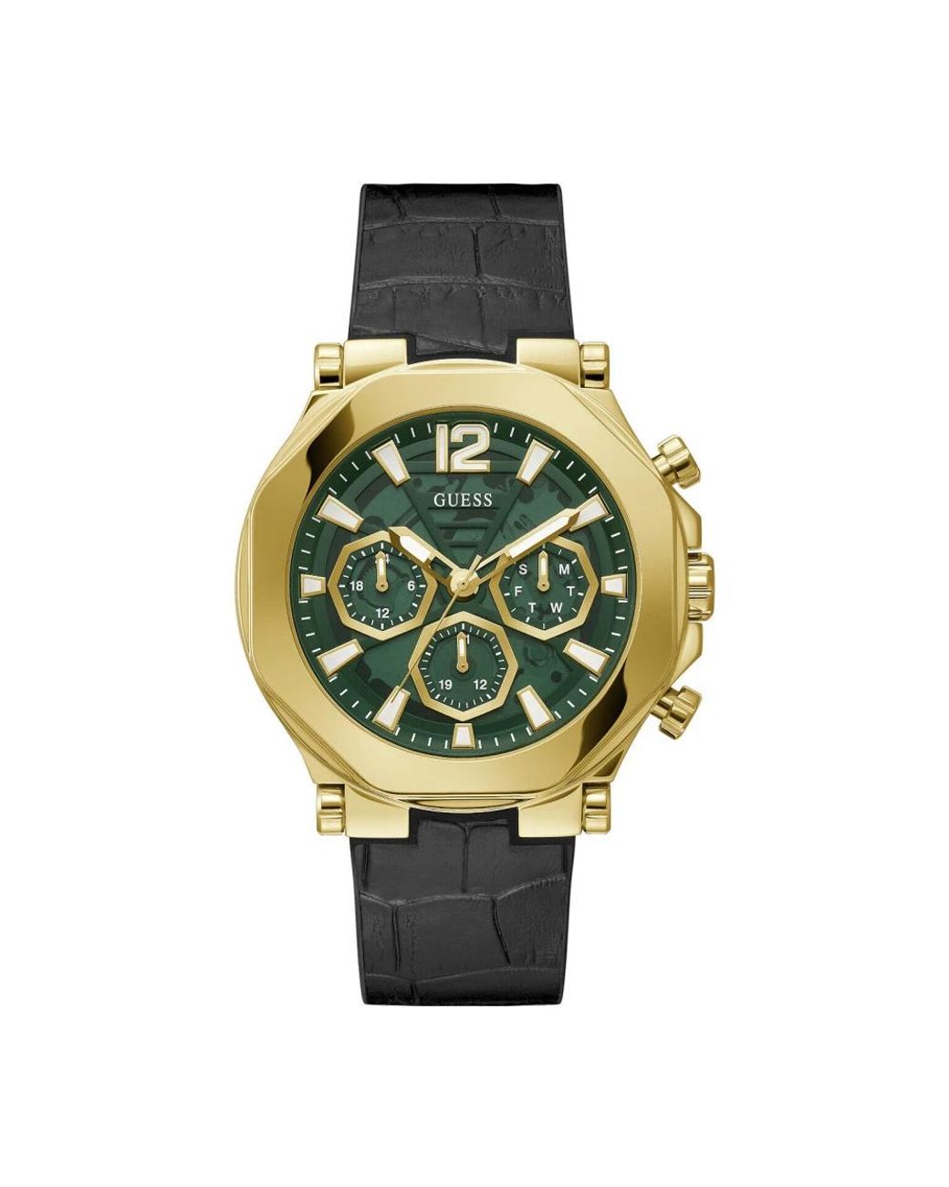 Guess Edge Multifunctioneel Horloge in het Metallic voor heren
