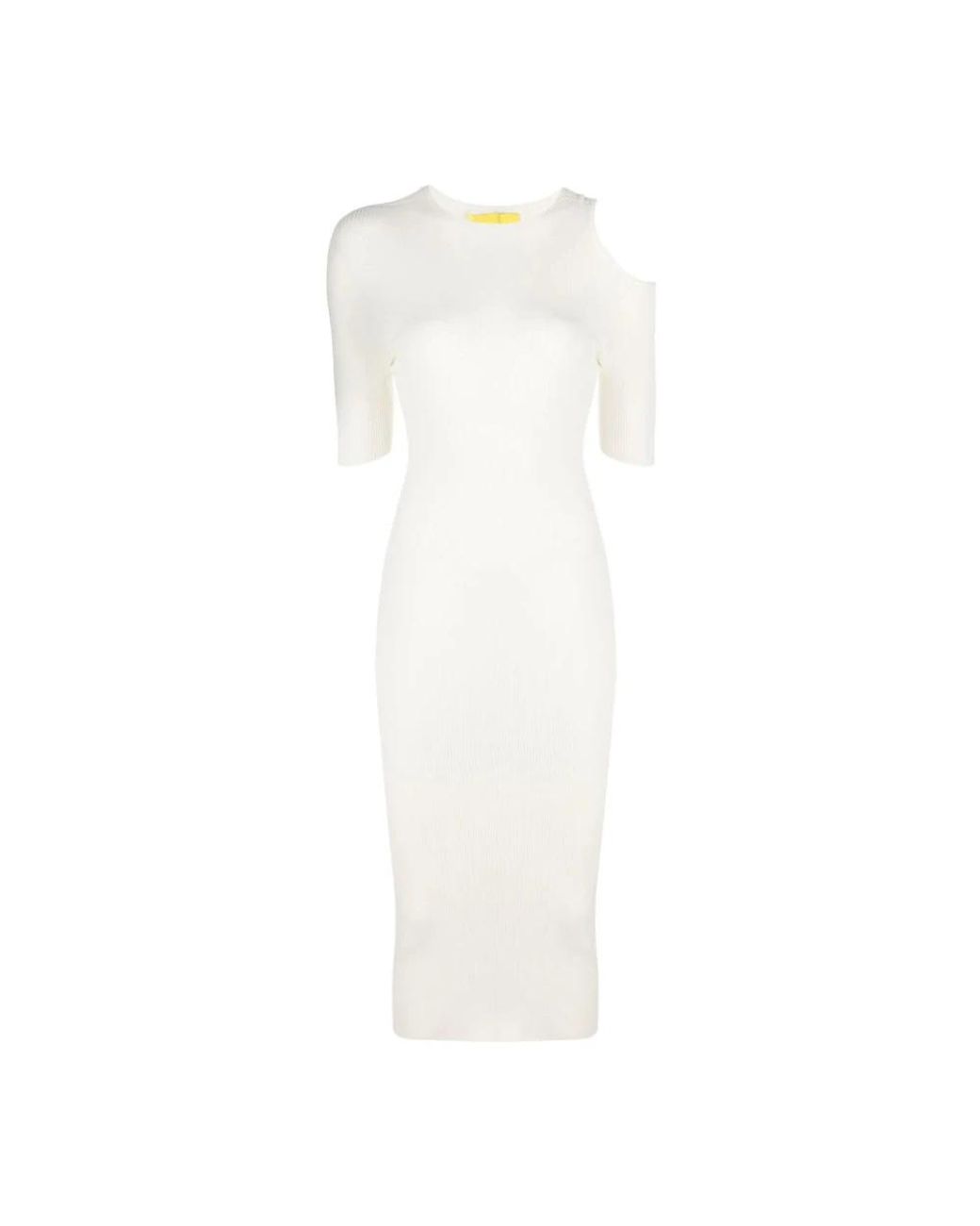Aeron White Knitted Dresses