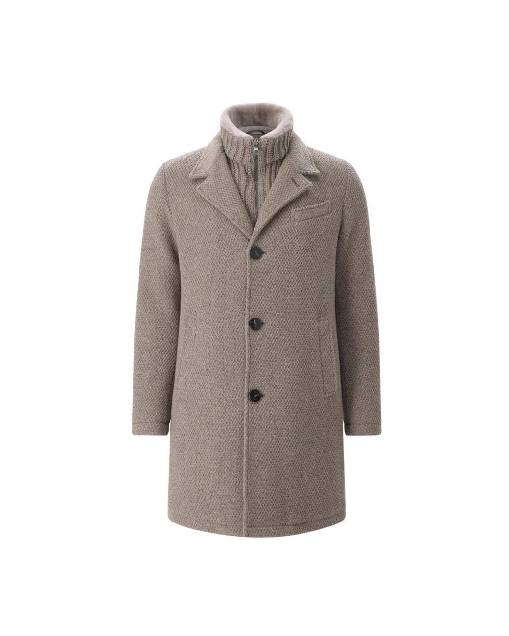 Gimo's Single-Breasted Coat in het Brown voor heren