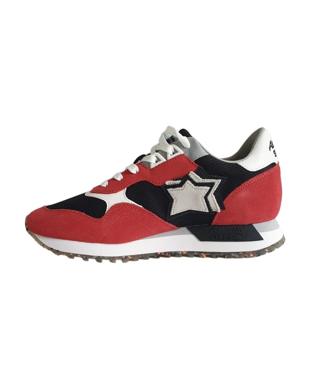 Atlantic Stars Red Sneakers for men