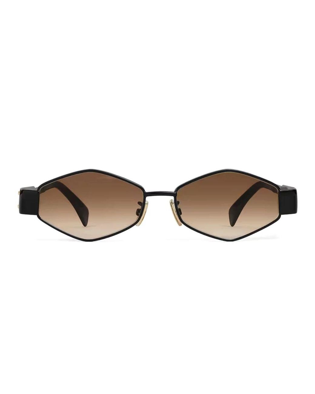 Céline Brown Metal Triomphe Sonnenbrille