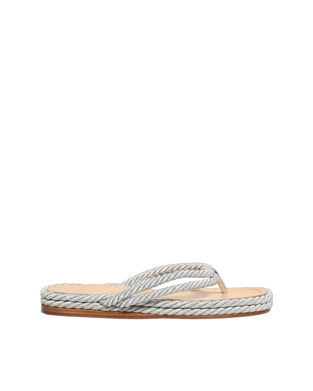 Dolce & Gabbana Rope Slides in White für Herren