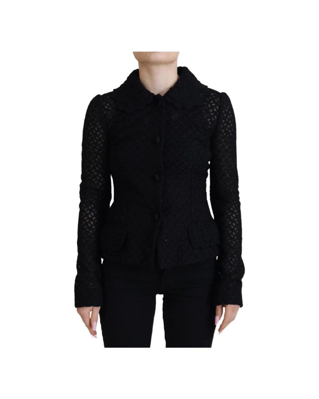 Dolce & Gabbana Black Light Jackets