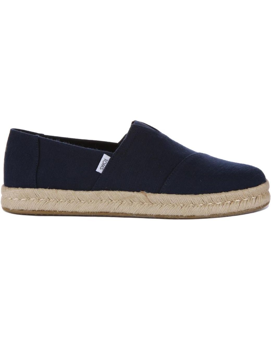 TOMS Blue Espadrilles for men