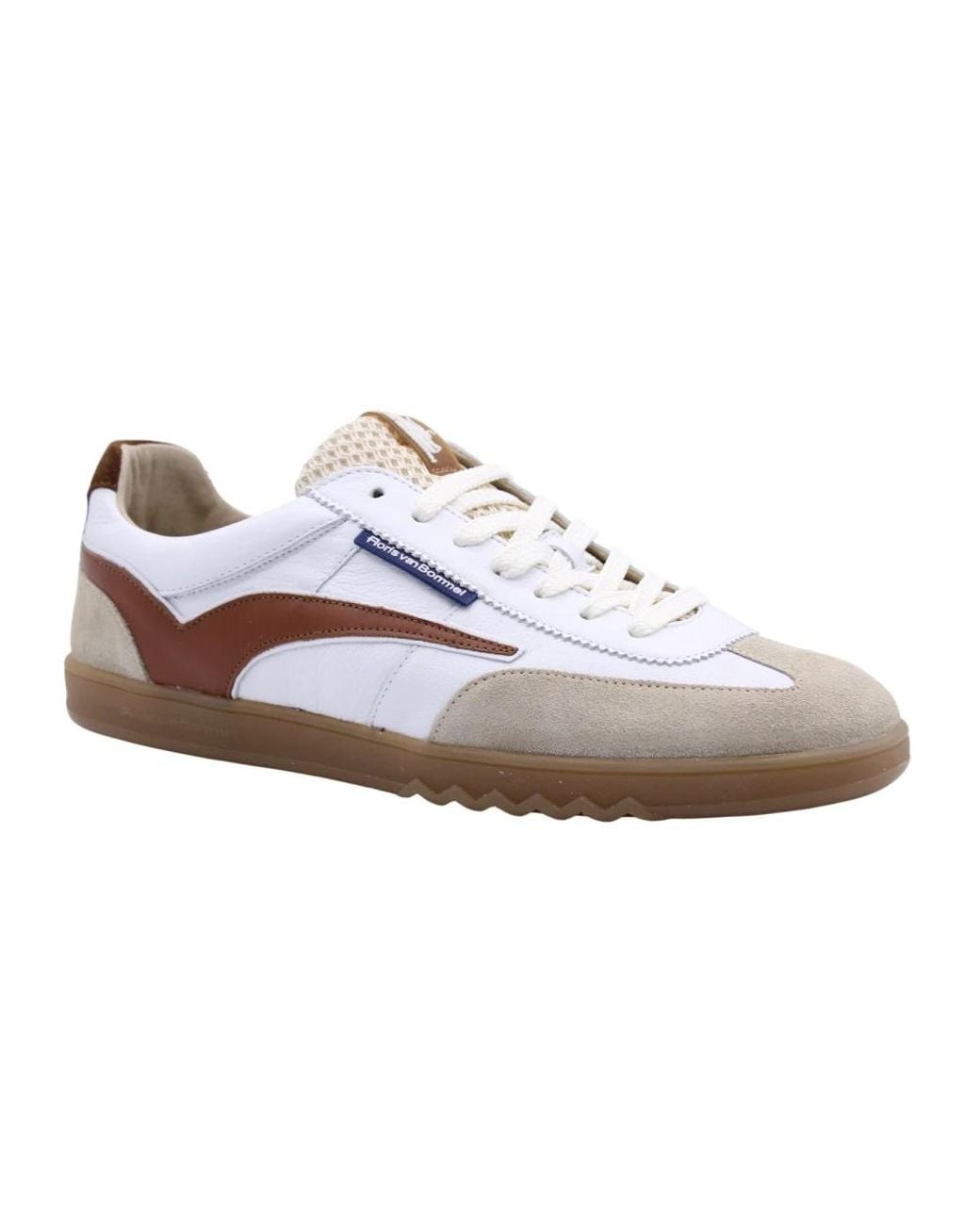Floris Van Bommel White Sneakers for men