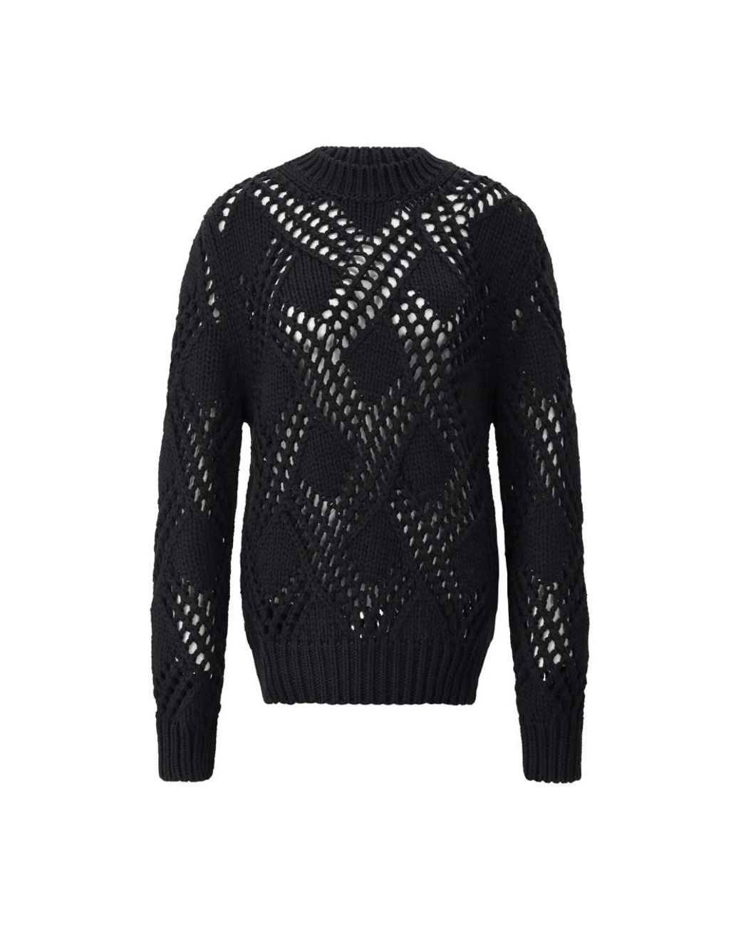 Jil Sander Black Round-Neck Knitwear