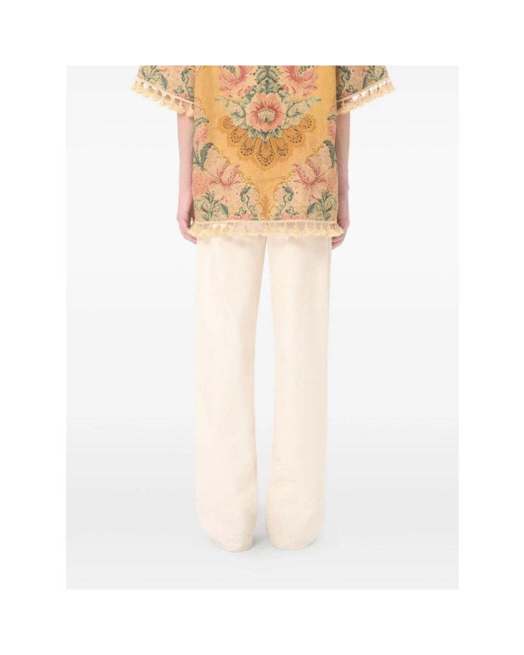 Valentino Natural Wide Trousers for men