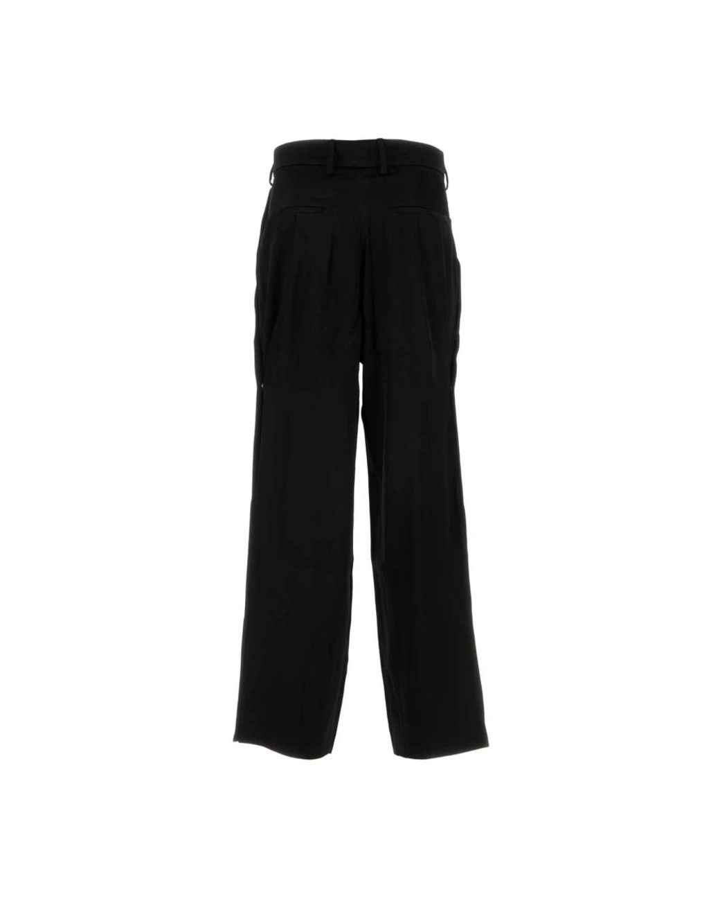 Amiri Black Wide Trousers for men