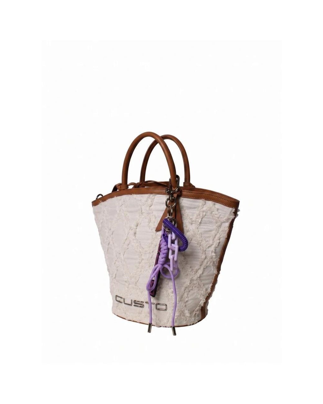 Tote Bags di Custoline in Metallic