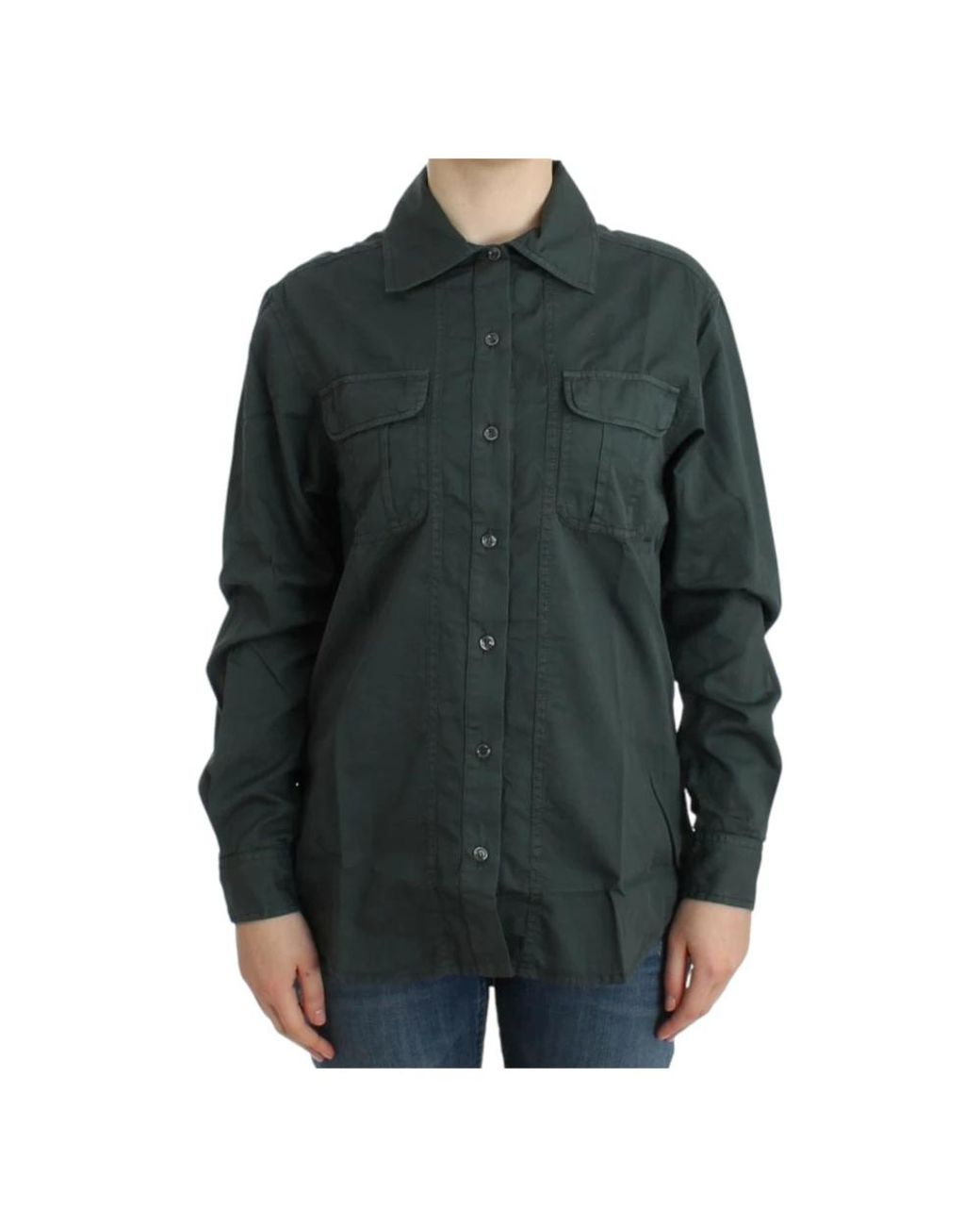Roberto Cavalli Green Shirts
