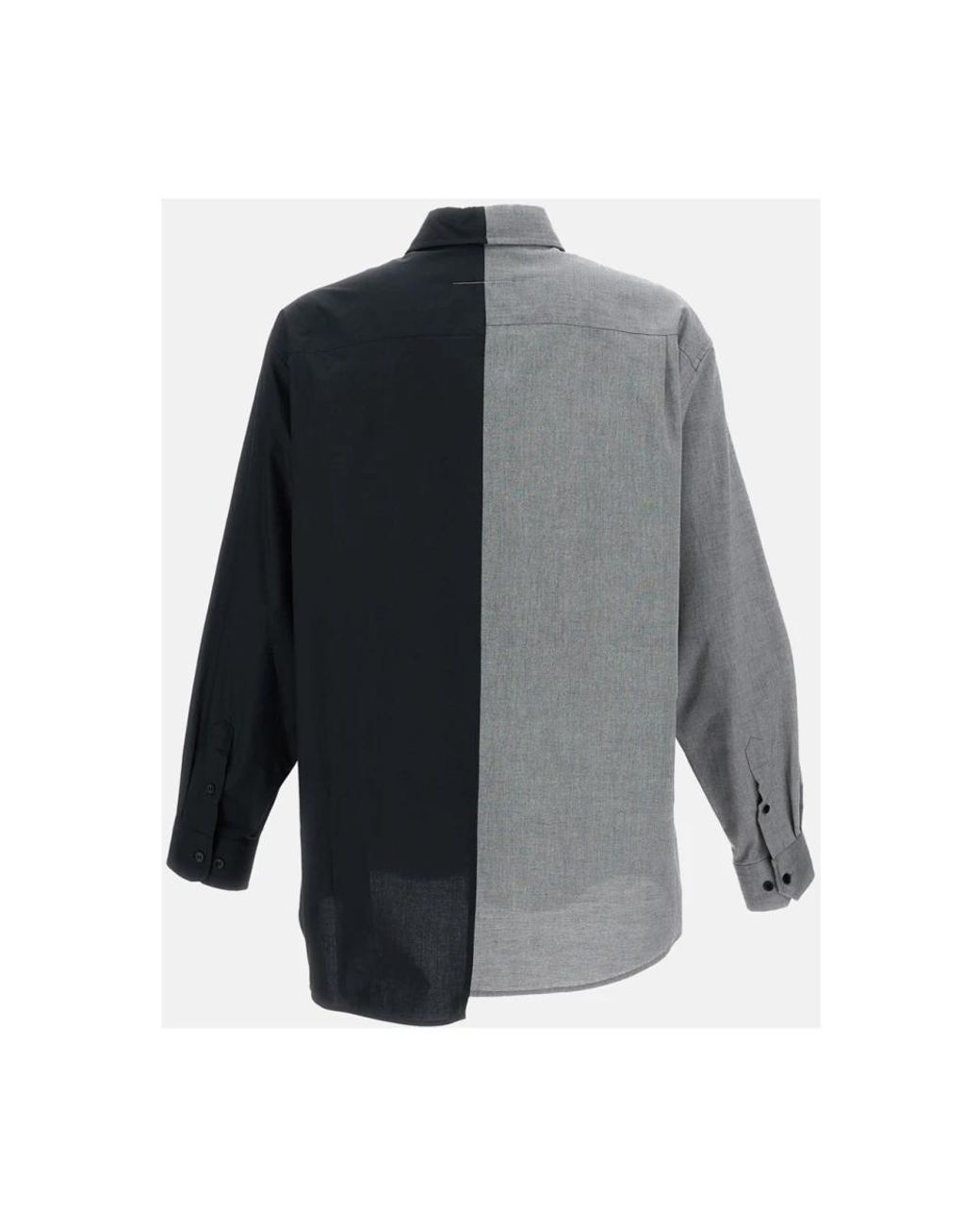 MM6 by Maison Margiela Blue Casual Shirts for men