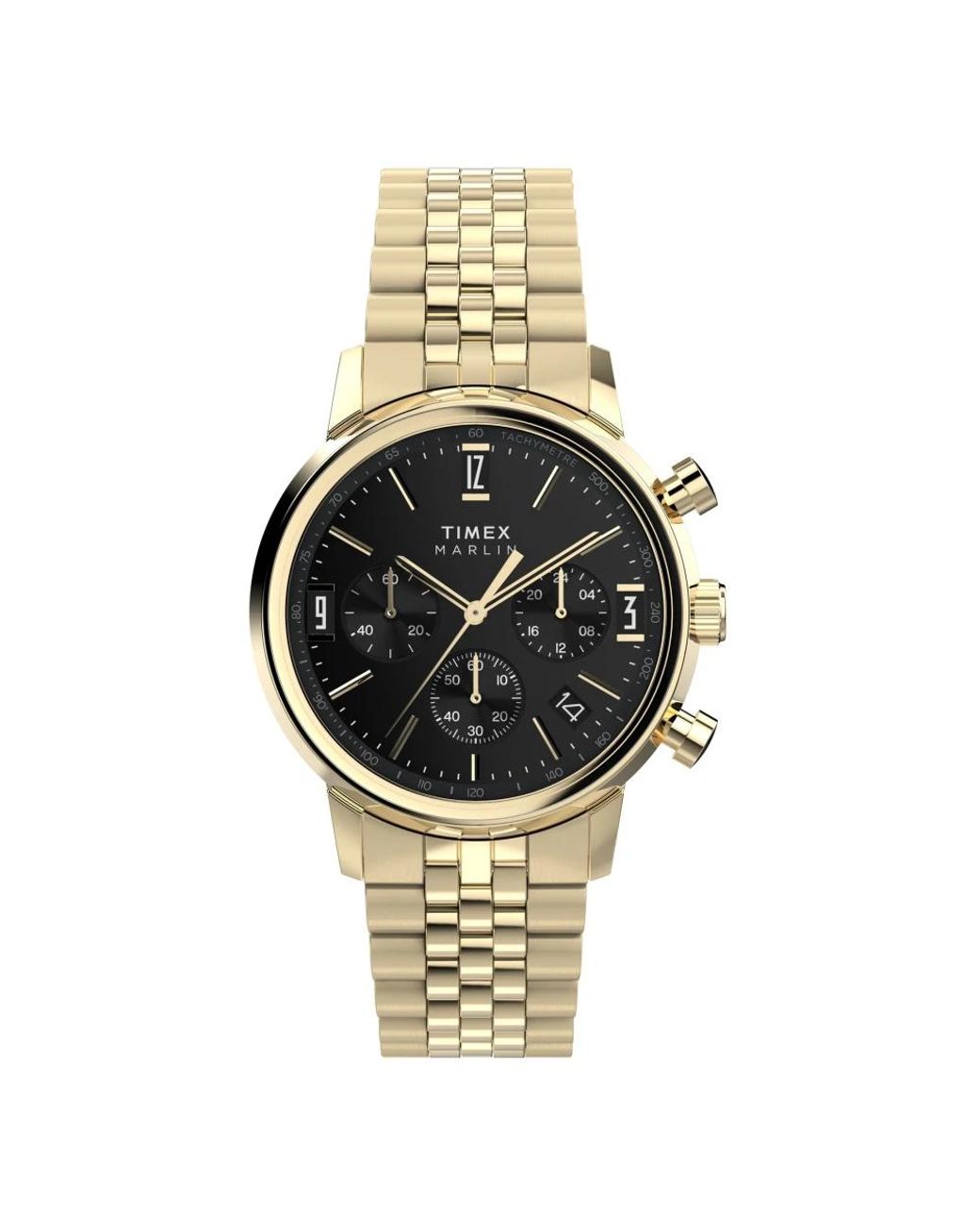 Timex Uhr marlin chronograph in Metallic für Herren