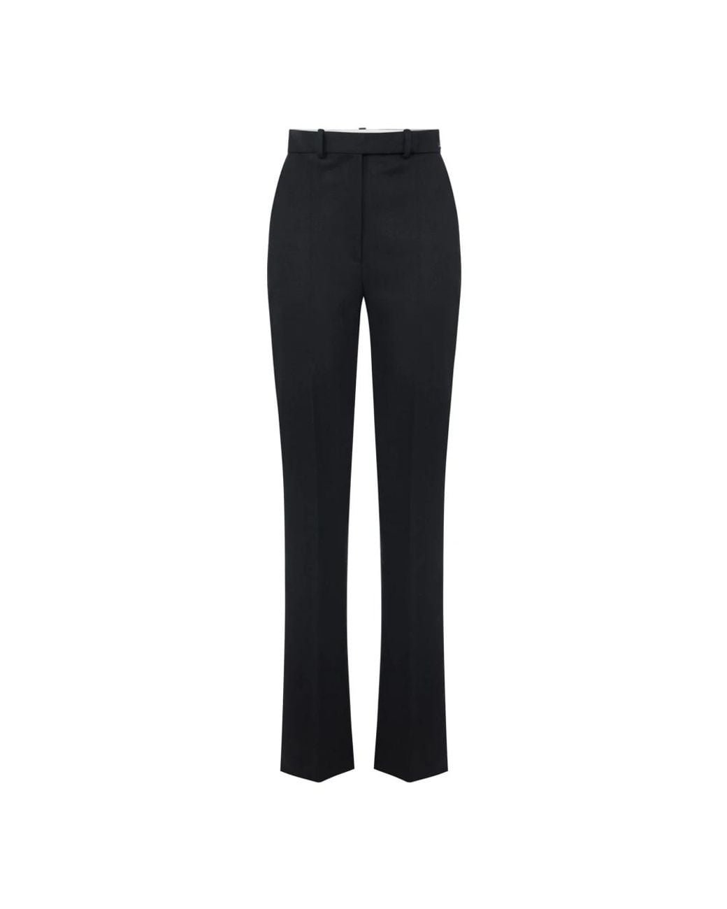 Elisabetta Franchi Black Wide Trousers