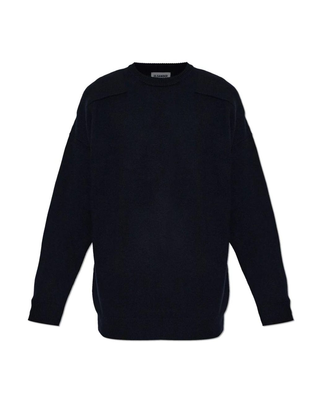 Jil Sander Blue Round-Neck Knitwear for men