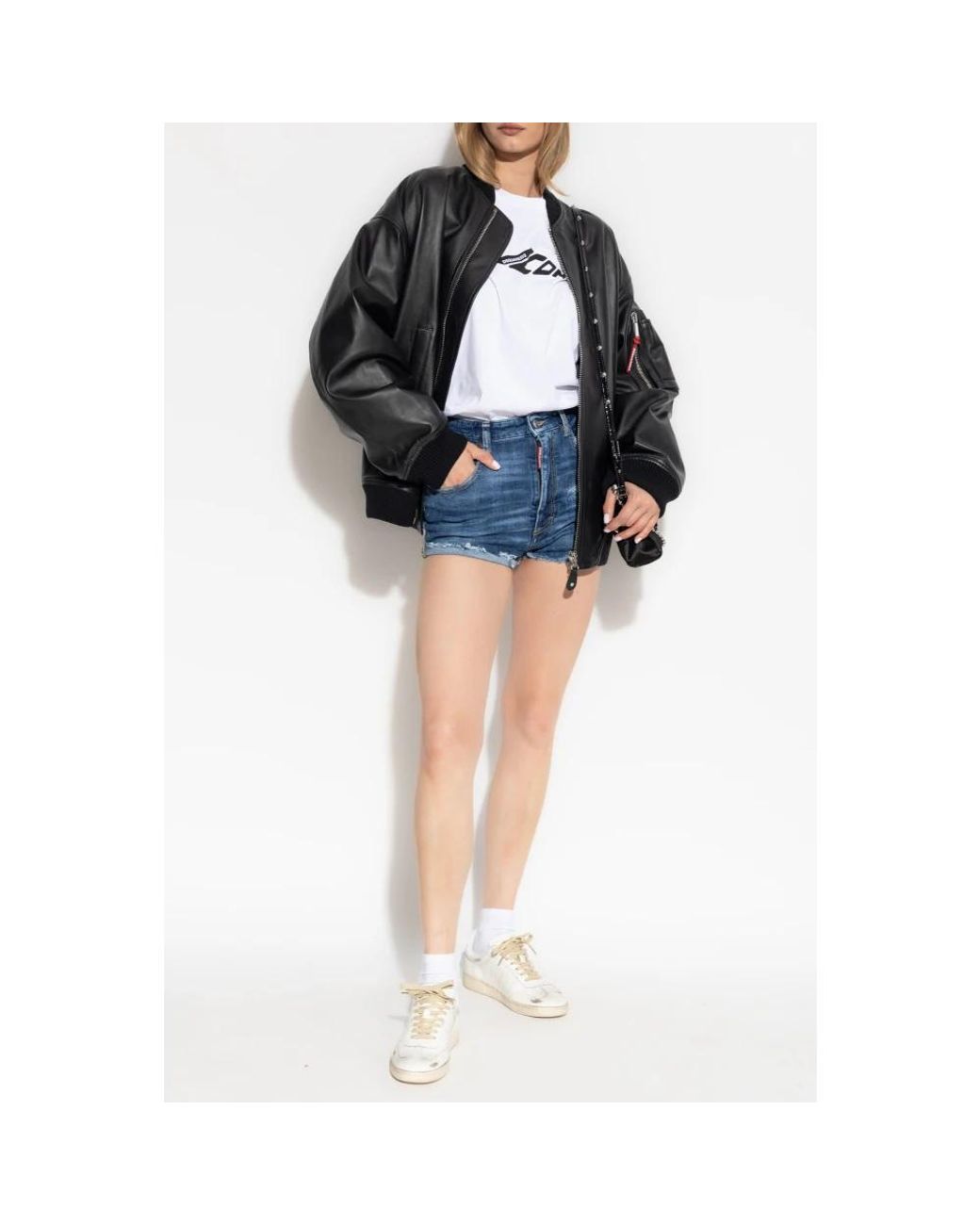 Denim Shorts DSquared² de color Blue