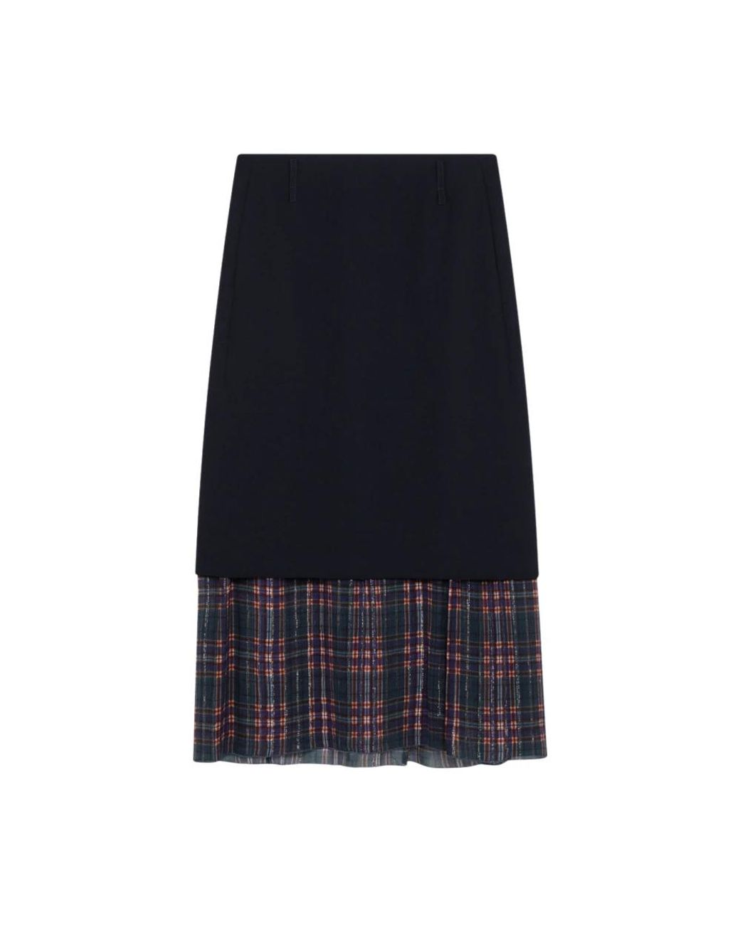 Dries Van Noten Blue Midi Skirts