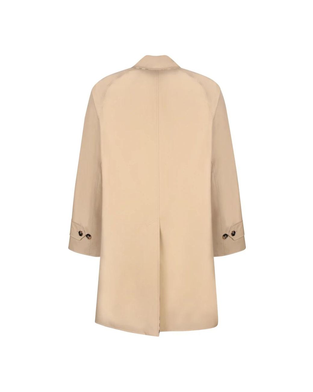 Burberry Natural Single-Breasted Coats for men