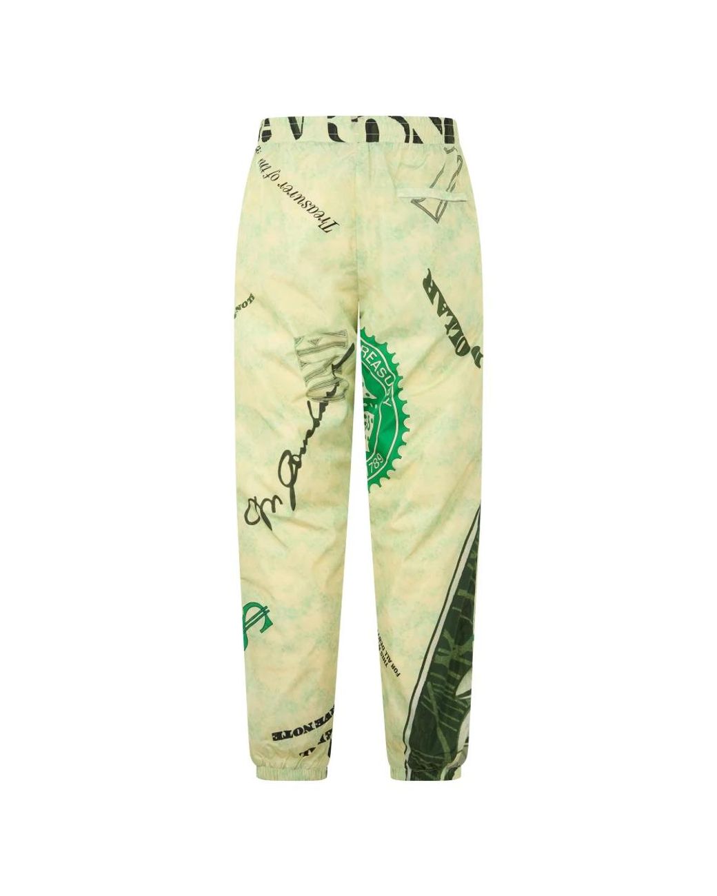 Moschino Green Sweatpants for men