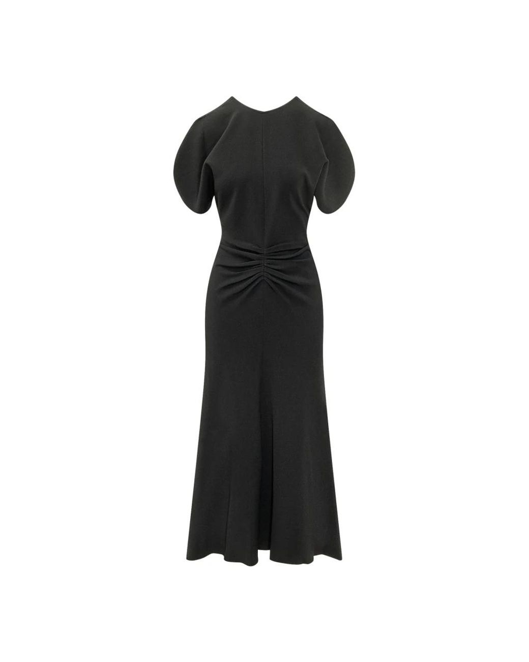 Victoria Beckham Black Maxi Dresses